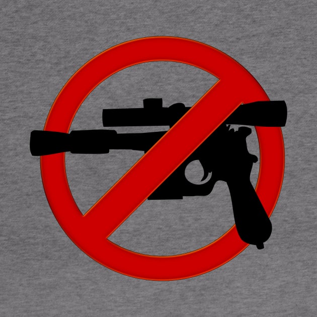 No Blasters! by DavidWhaleDesigns